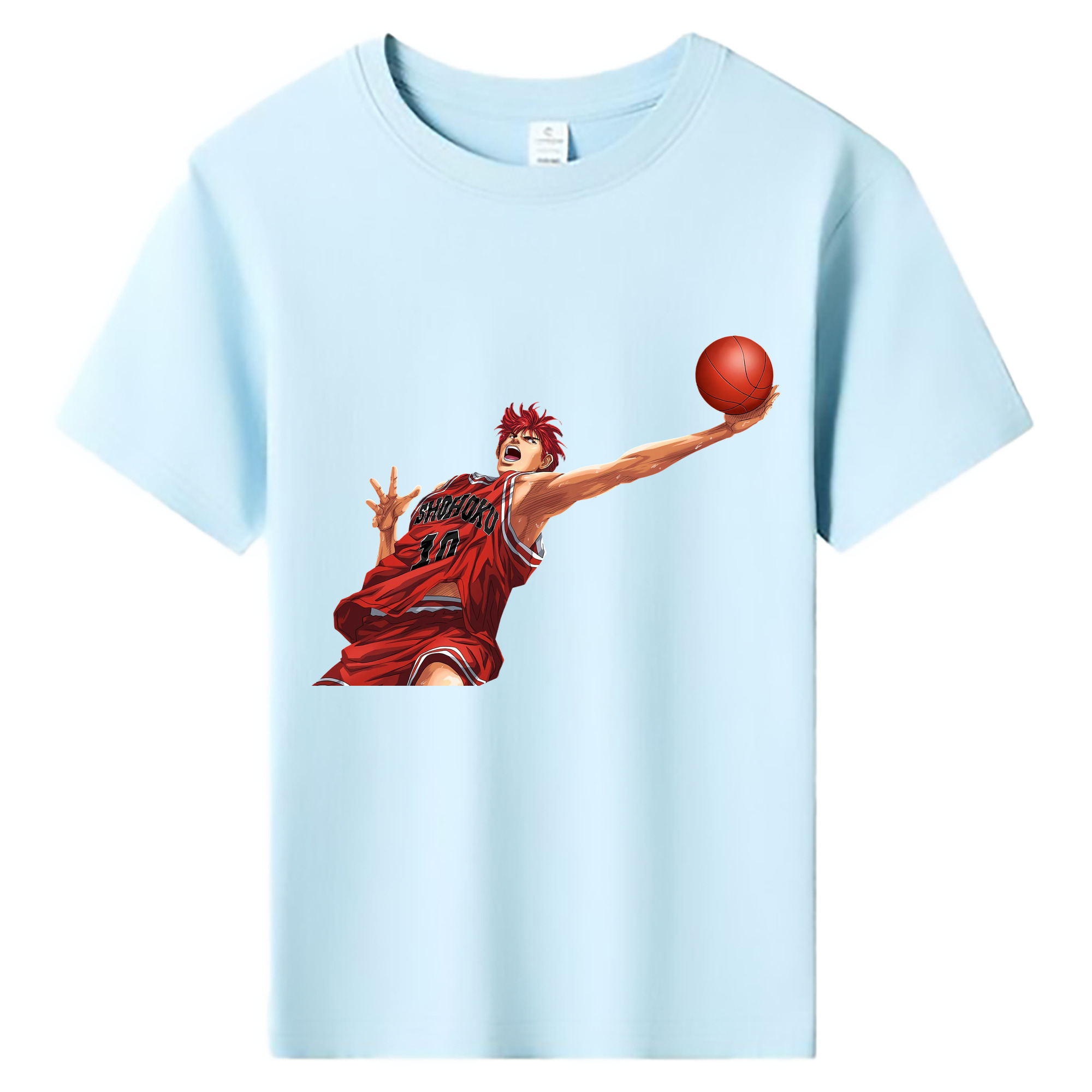 （画像用） SLAM DUNK／スラムダンク 綿100％キッズTシャツ（フロントプリント）